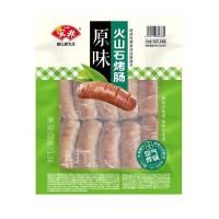 安井 火山石烤腸原味黑胡椒味烤肉腸 脆皮臺灣風味肉腸